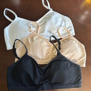 Set of 3 maidenform girl bralettes - XL